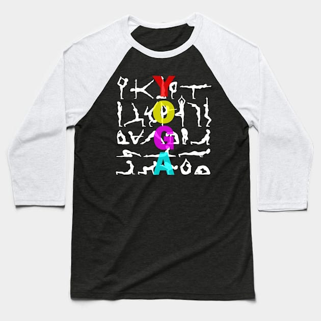 Yoga Tribe Baseball T-Shirt by Koolstudio